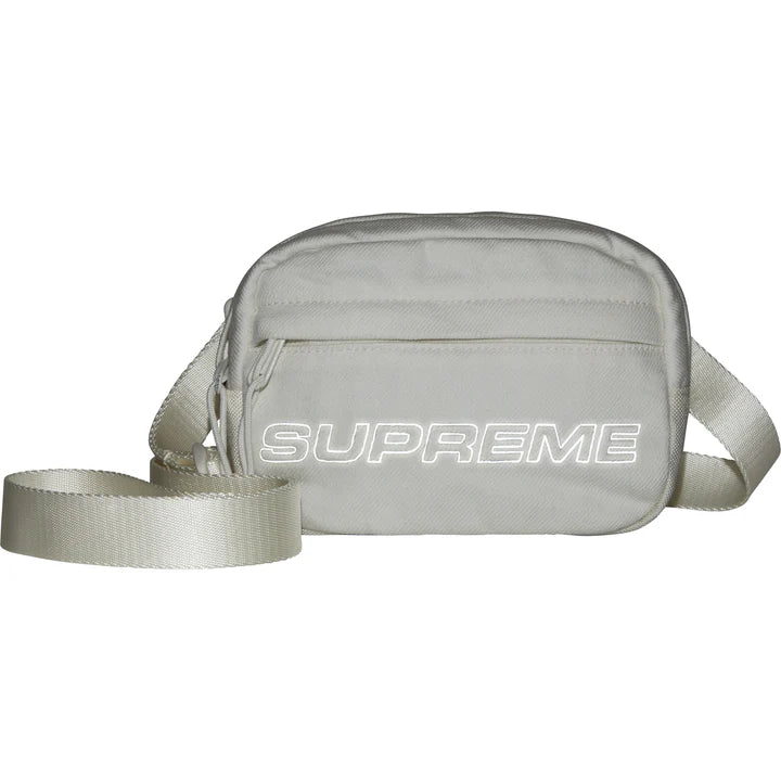 Supreme Denim Mini Shoulder Bag (White)