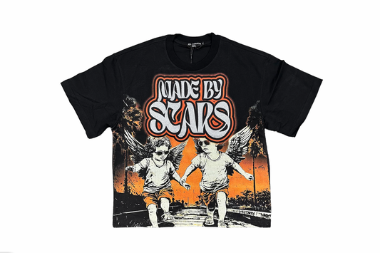 Mixed Emotion Twin Rhinestone Tee