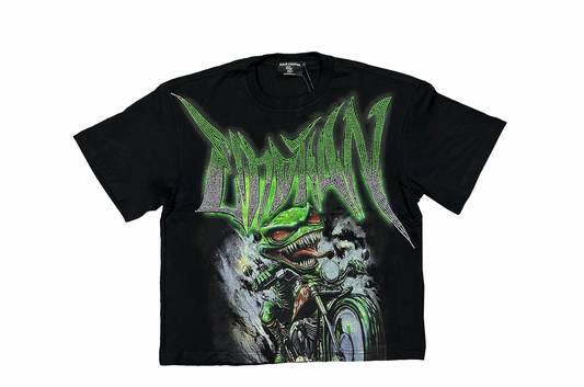 Mixed Emotion Goblin Rhinestone Tee