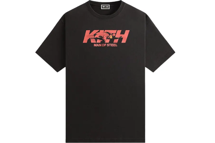 Kith x Superman Man Of Steel Vintage Tee