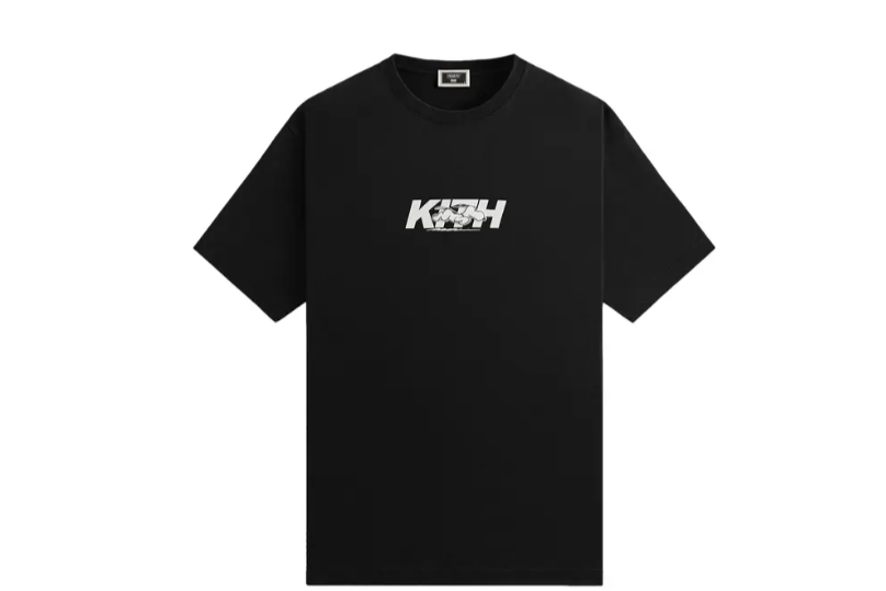 Kith x Peanuts Snoopy Run Logo Tee