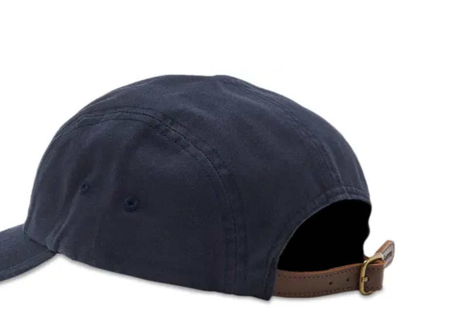 Supreme Washed Chino Twill Camp Cap (Navy)
