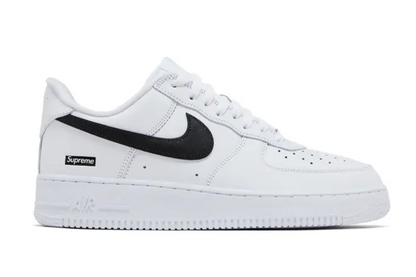 Nike Air Force One x Supreme Box Logo (White Black)