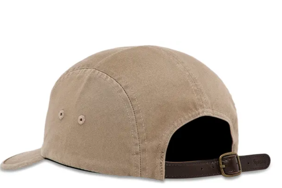 Supreme Washed Chino Twill Camp Cap (Tan)